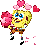 SpongeBob Bertabur Bunga